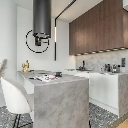 Hanza Tower Skyline Bath 24 Pool & Jacussi & Sauna アパート *