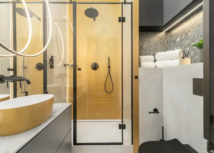 Apartment Hanza Tower Skyline Bath 24 Pool & Jacussi & Sauna *