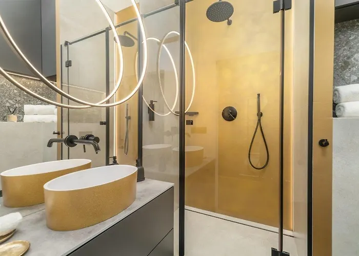 Apartment Hanza Tower Skyline Bath 24 Pool & Jacussi & Sauna *